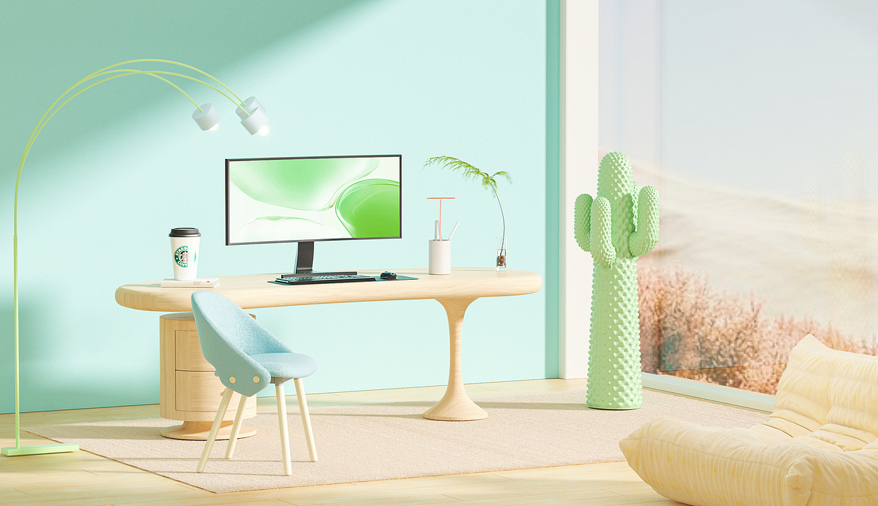 室内暗调、亮调渲染