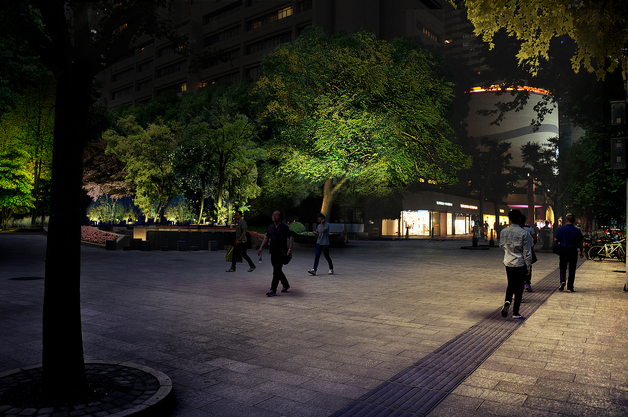 室外景观和建筑照明