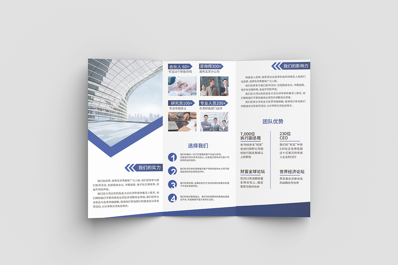 企业宣传三折页设计（图ZMzE3Nzk1NTI0） - 书籍/画册 - 站酷设计师Saviory原创素材 - 站酷ZCOOL