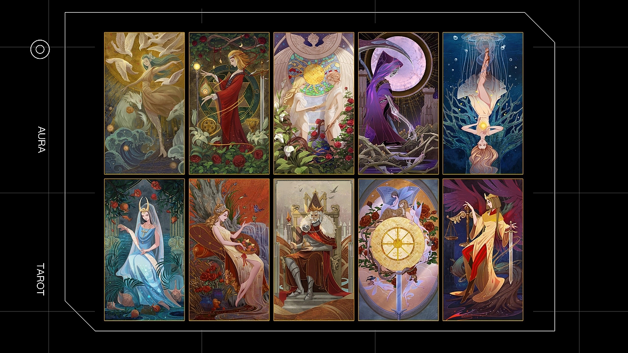 AURA TAROT先知系列IP（图ZMzIyODU2NDQ4） - 人物/生物 - 站酷设计师阿来LAI原创素材 - 站酷ZCOOL
