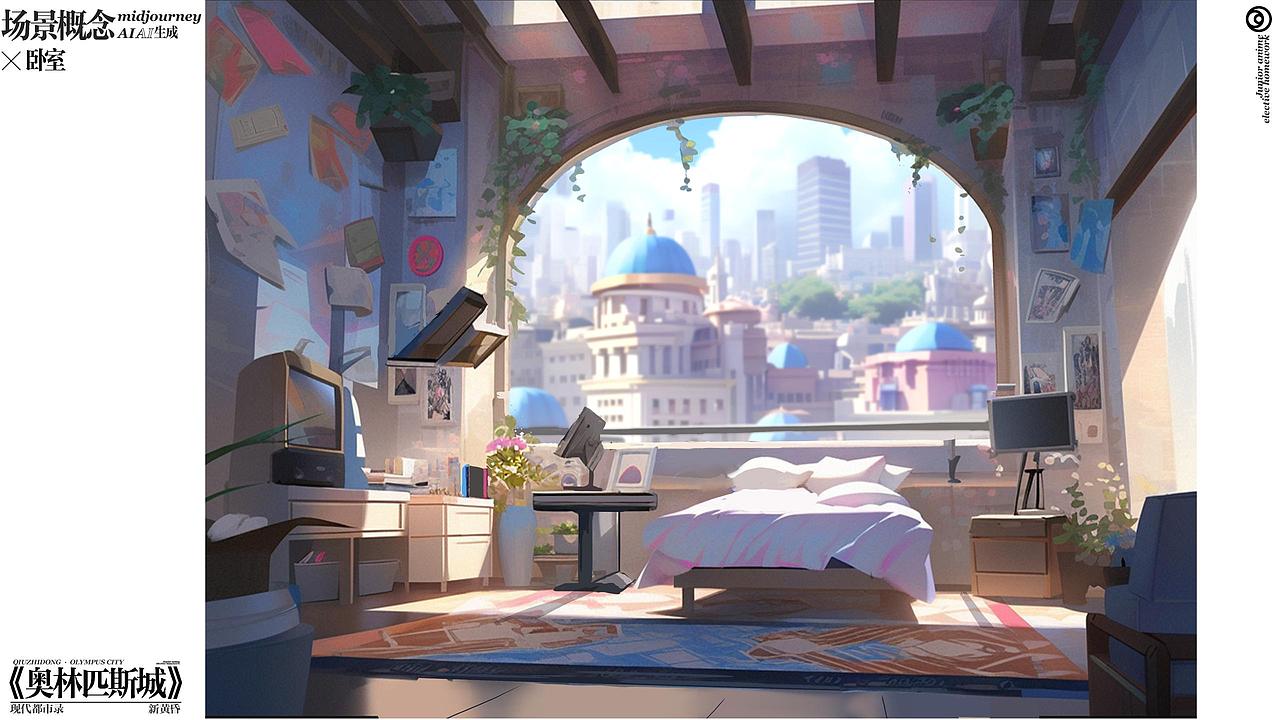 《奥林匹斯城》动漫概念设计（图ZMzQ1MzczNDcy） - 概念设定 - 站酷设计师新吉翁魔兽原创素材 - 站酷ZCOOL
