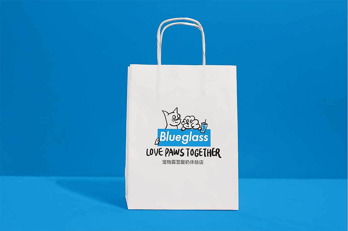 Blueglass Yogurt-宠物主题店视觉系统设计