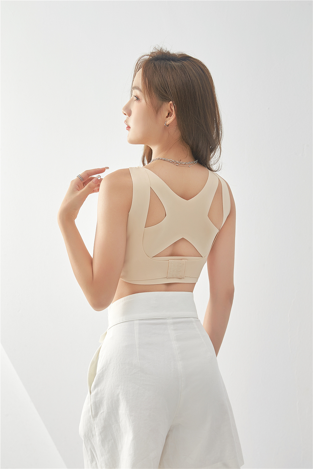 义乌抹胸拍照，运动文胸抹胸吊带模特实景拍摄服务