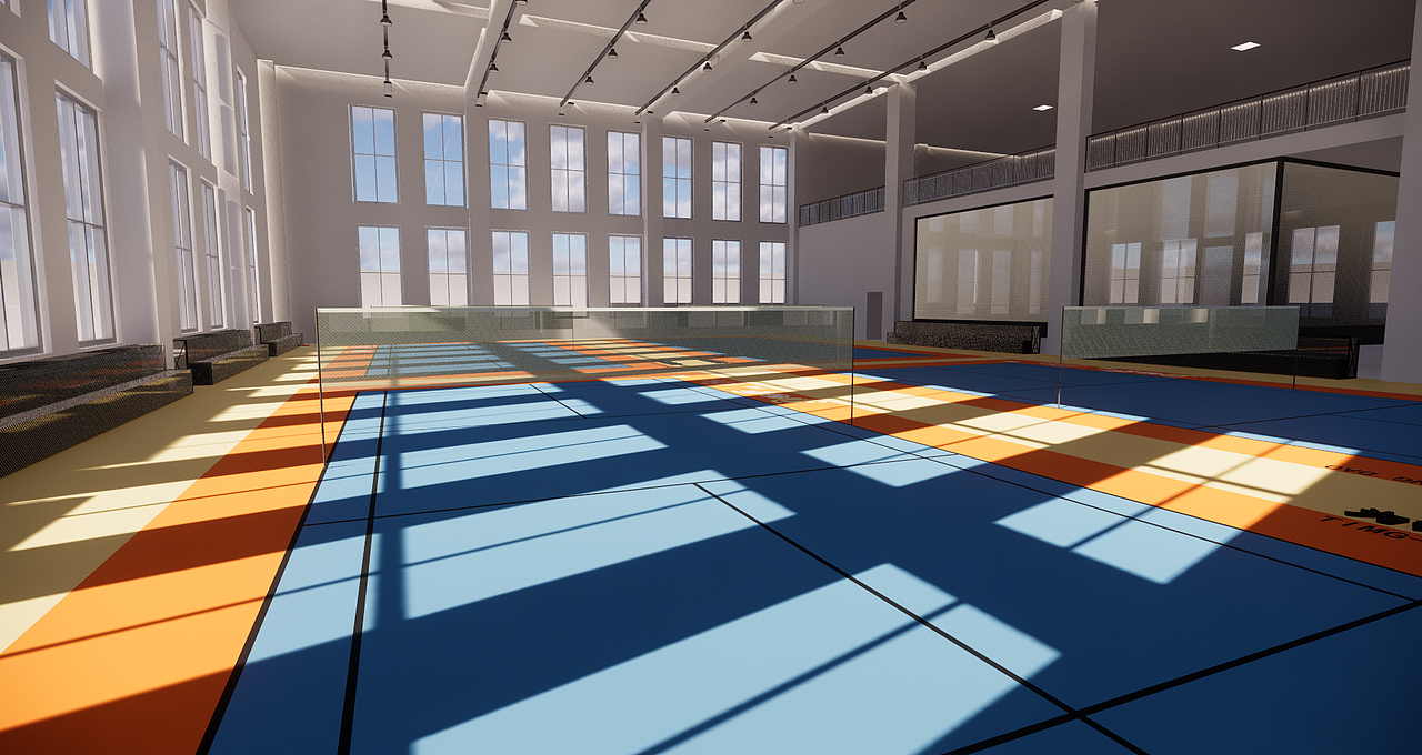 一些篮球馆设计方案