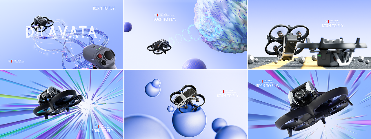 DJI AVATA创意表现（图ZMzI1OTcyOTM2） - 产品 - 站酷设计师跳跳到处跑原创素材 - 站酷ZCOOL