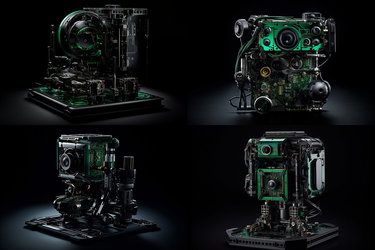 AI · 赛博朋克世界主题矩阵