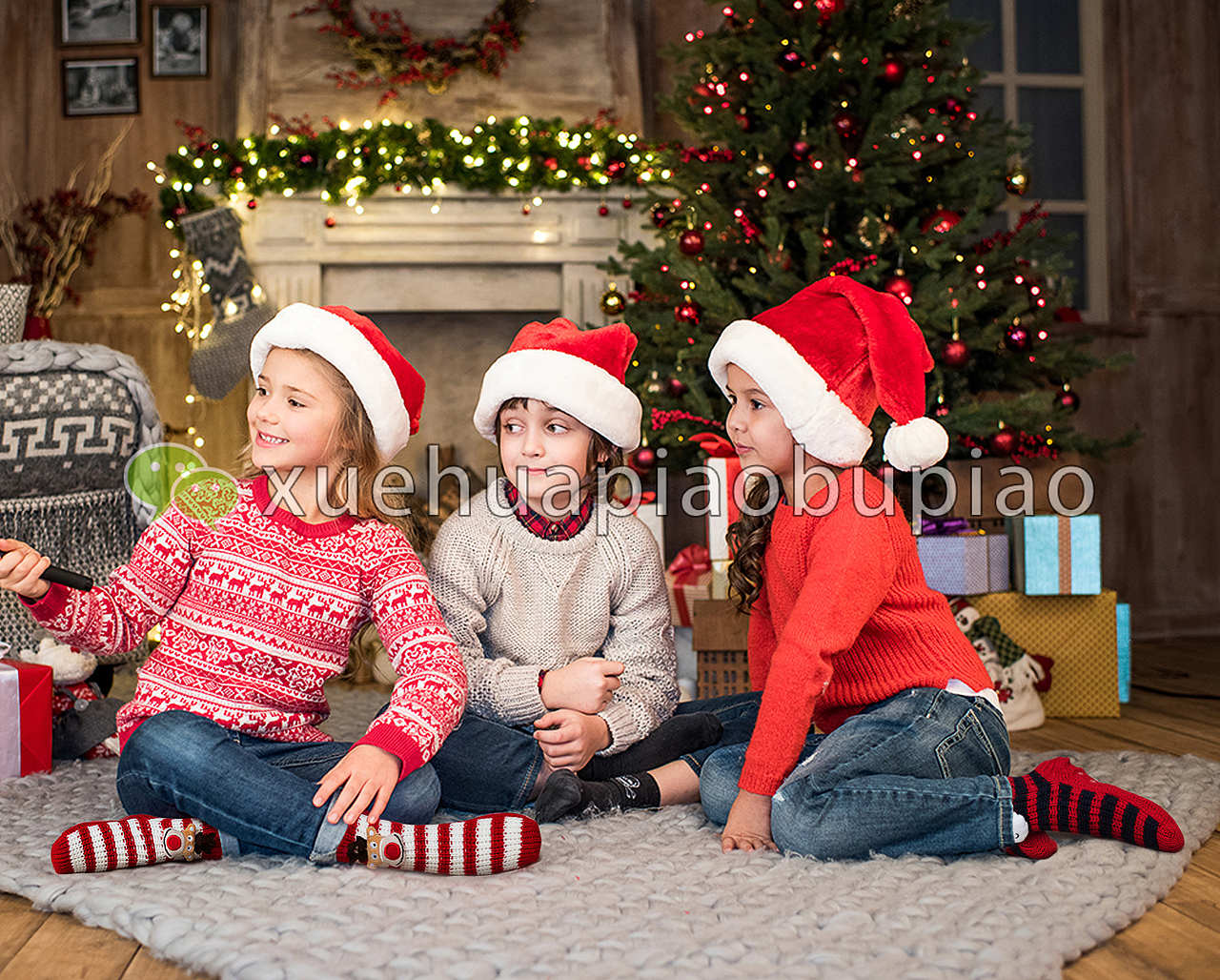 袜子场景图合成PS修图儿童袜地板袜图片拍摄亚马逊摄影