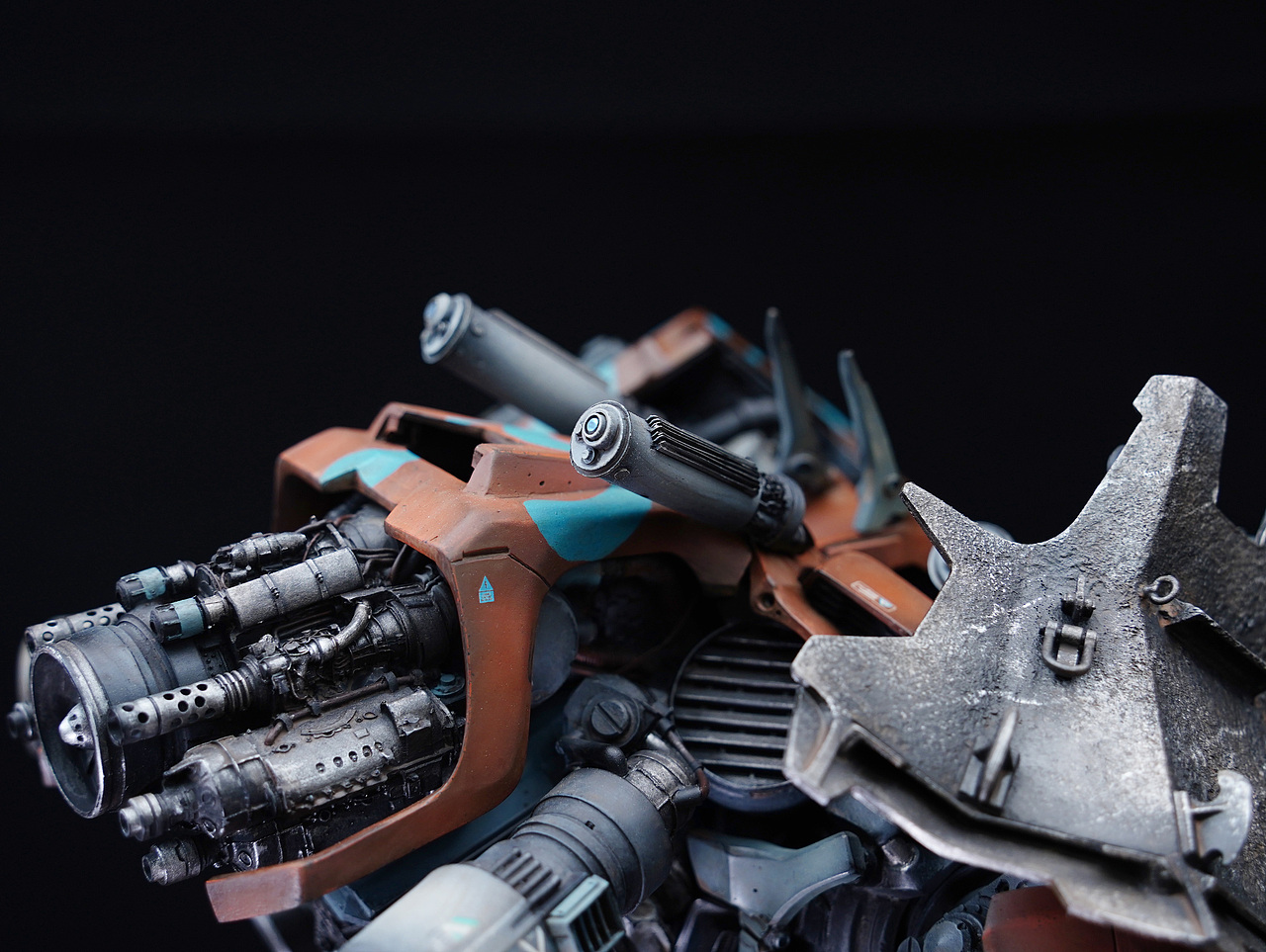 巨斧机甲小丑GK模型