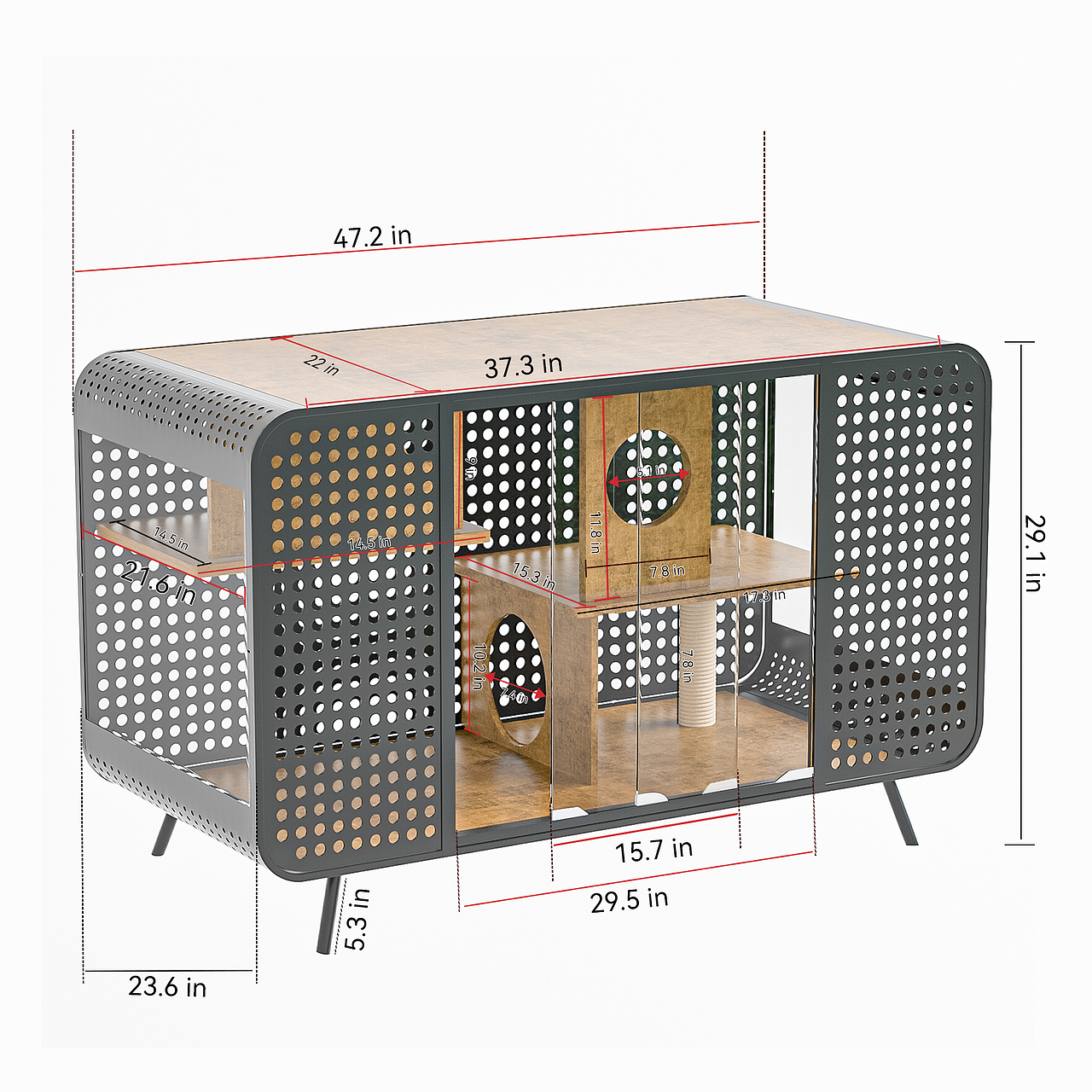 亚马逊A+ cat carrier-猫笼