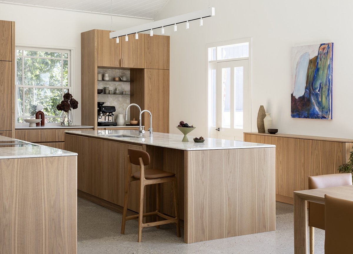 家装设计案例鉴赏—— 现代简约风格，原木色+西厨（图ZMzIwMTQ2NDAw） - 家装设计 - 站酷设计师成都有木设计原创素材 - 站酷ZCOOL