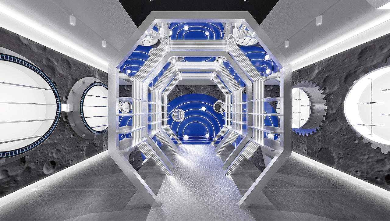 《粉港》美妆品牌空间设计品牌设计（图ZMzY4NzU2OTQw） - 商业空间设计 - 站酷设计师伍界空间设计原创素材 - 站酷ZCOOL