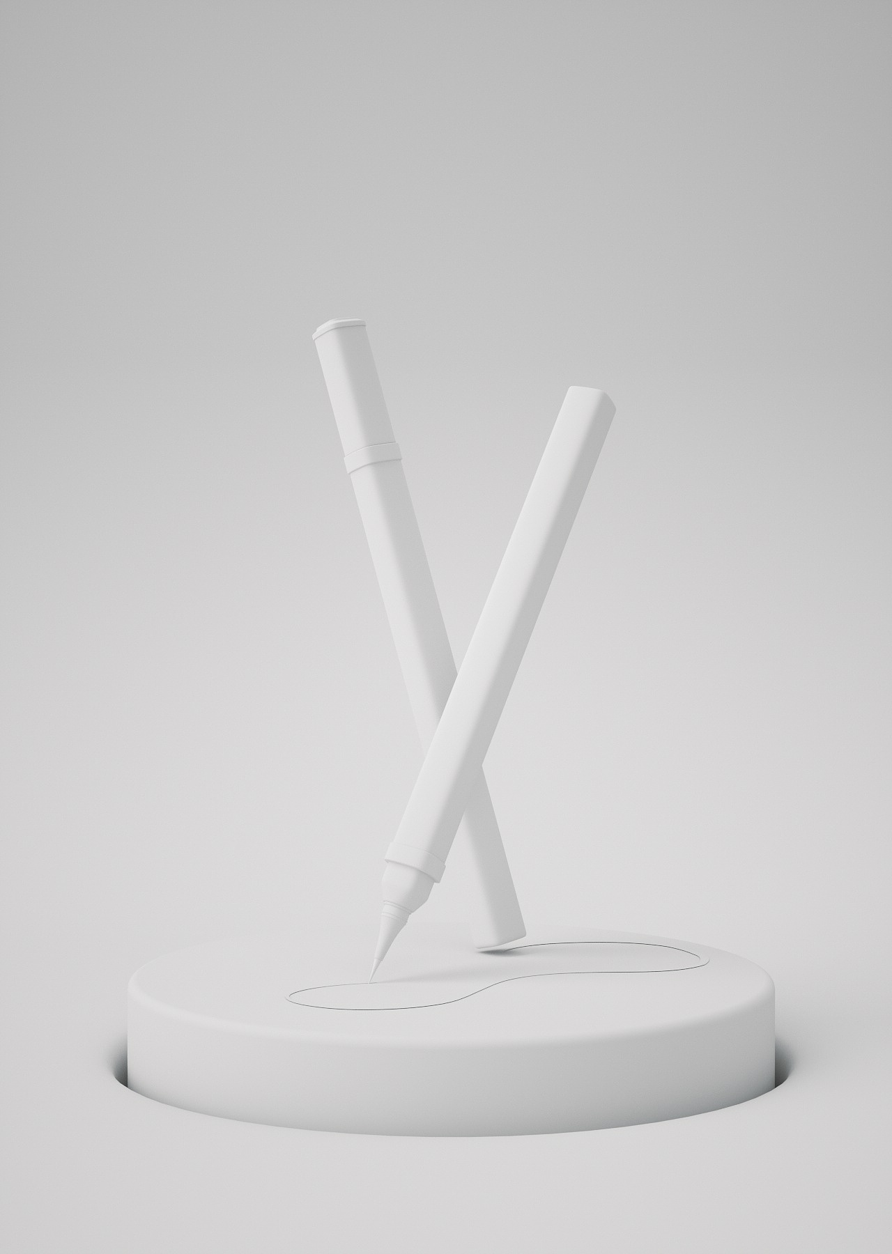 建模渲染 | 彩妆C4D建模渲染学习记录