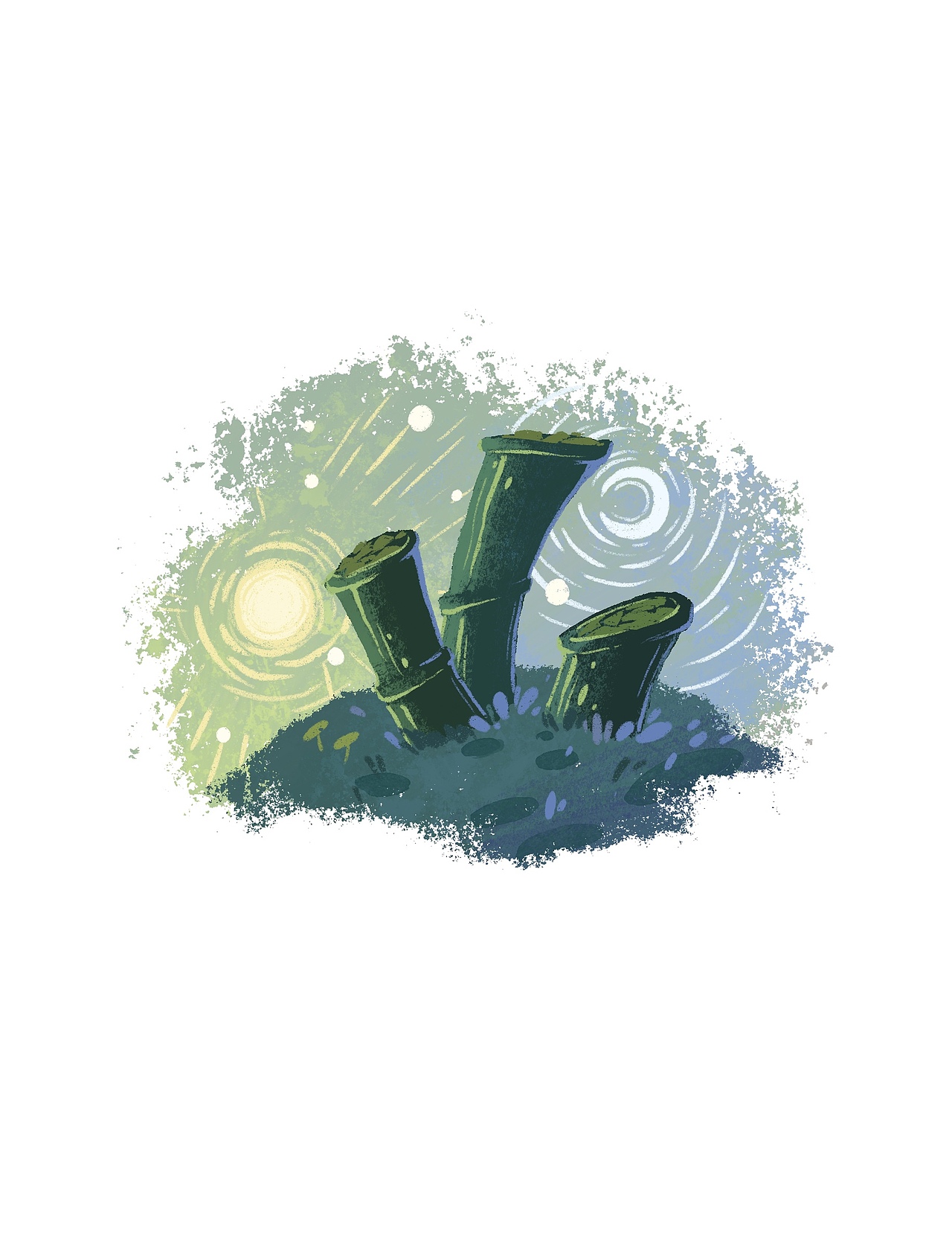 我画过的讲述茶文化的童话故事插图