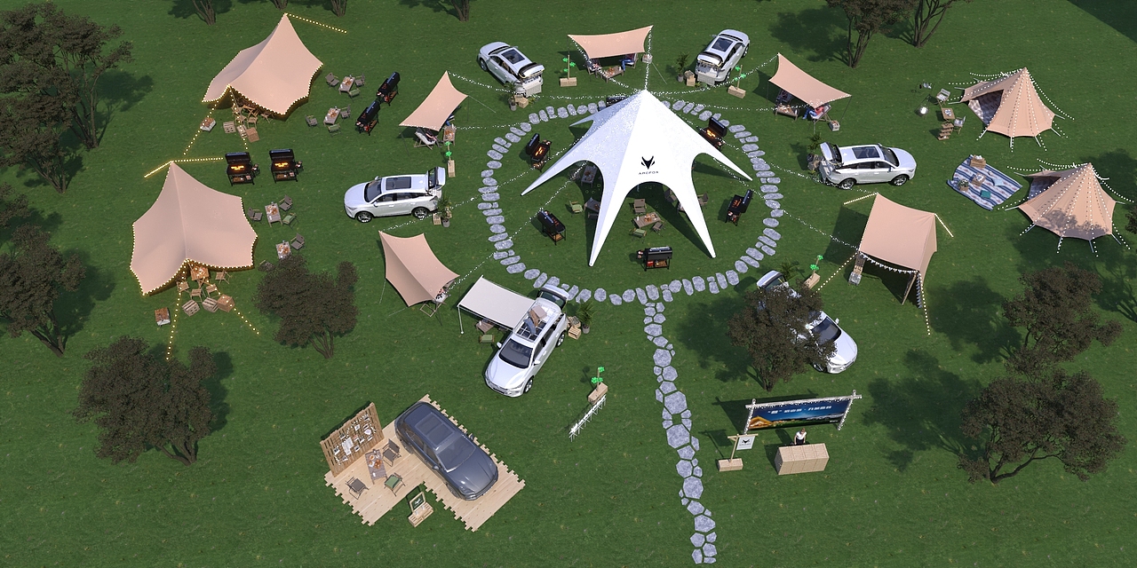 极狐露营活动（图ZMzExNTE2MDY0） - 其他三维 - 站酷设计师mega2301原创素材 - 站酷ZCOOL