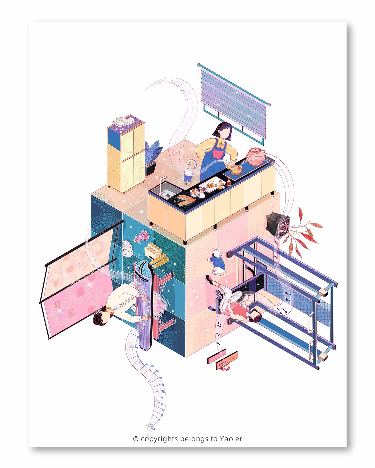 小插画合集（图ZMzI5ODAwNjc2） - 商业插画 - 站酷设计师尧耳原创素材 - 站酷ZCOOL