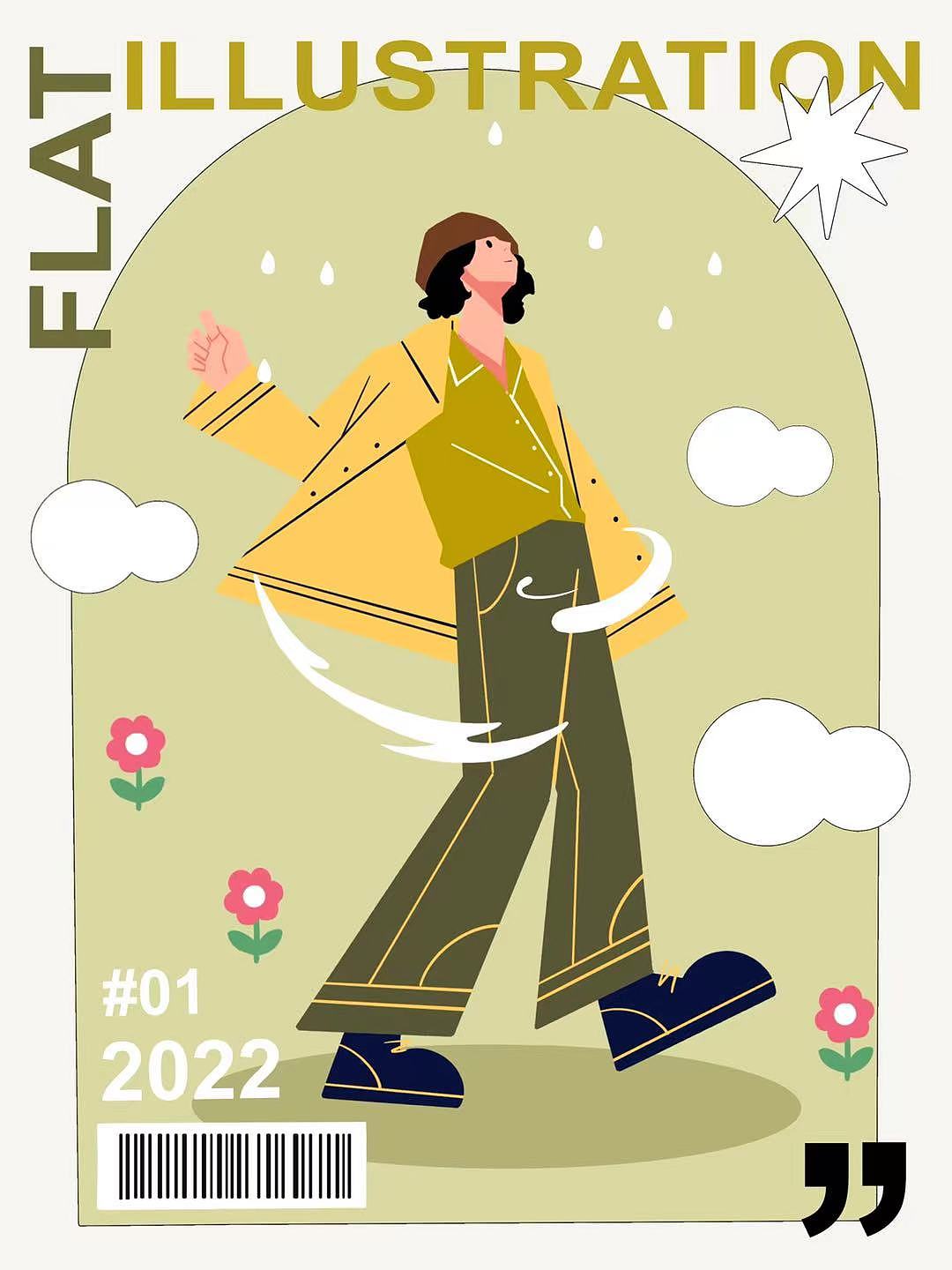 #创作加油站# l 扁平人物