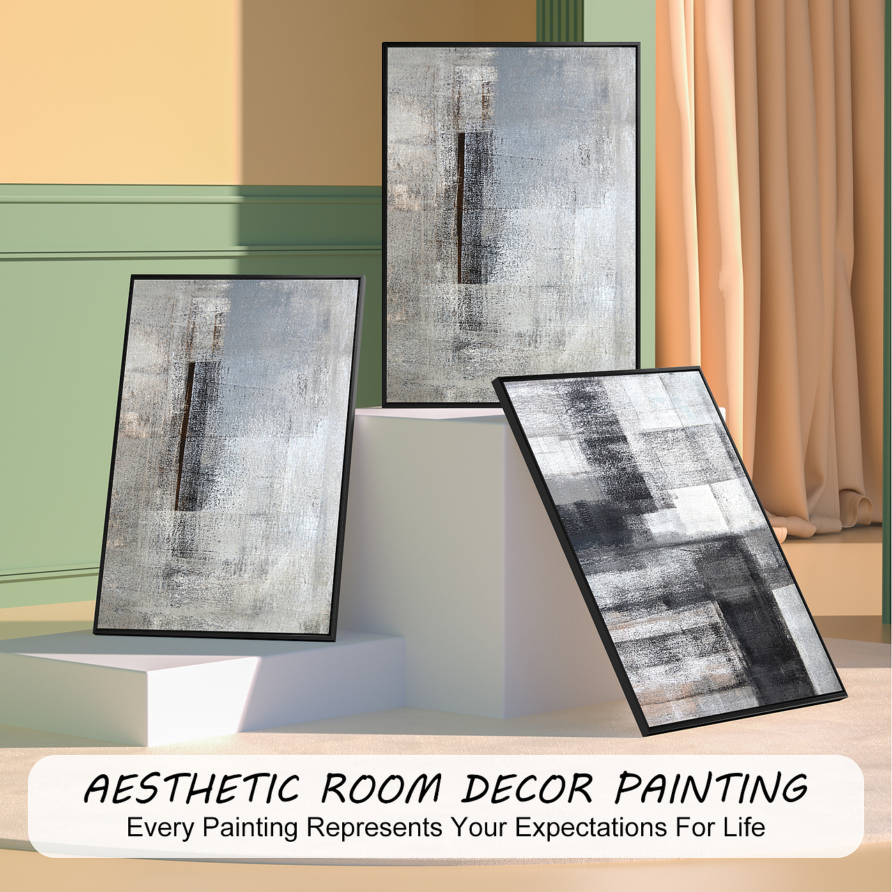 亚马逊设计案例分享-装饰画相框