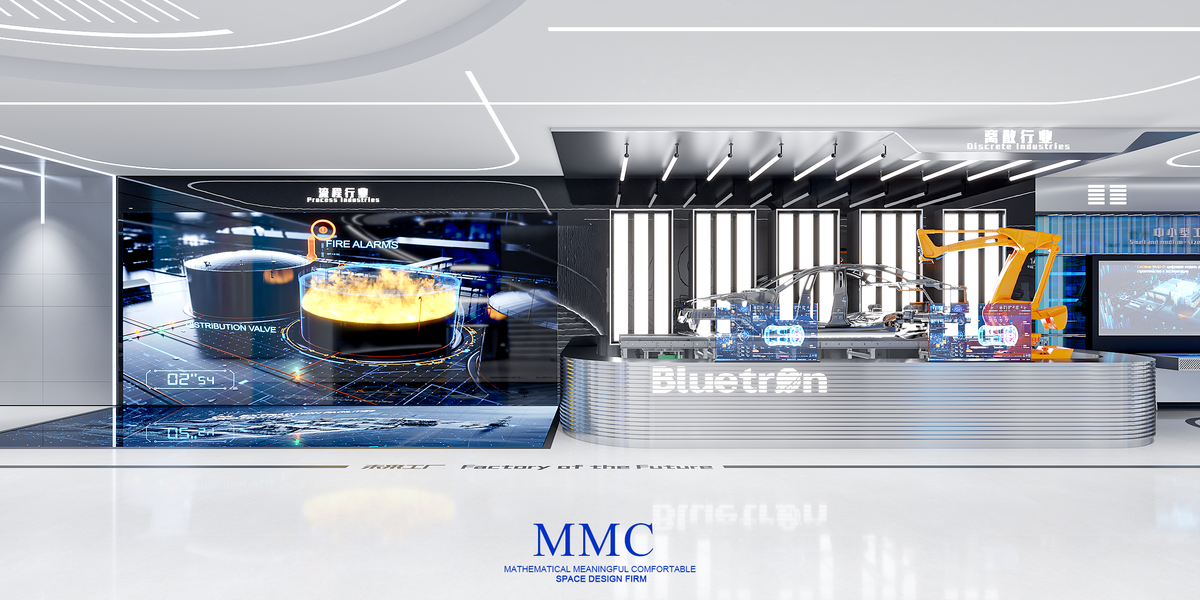 宁波某工业互联网公司展厅设计