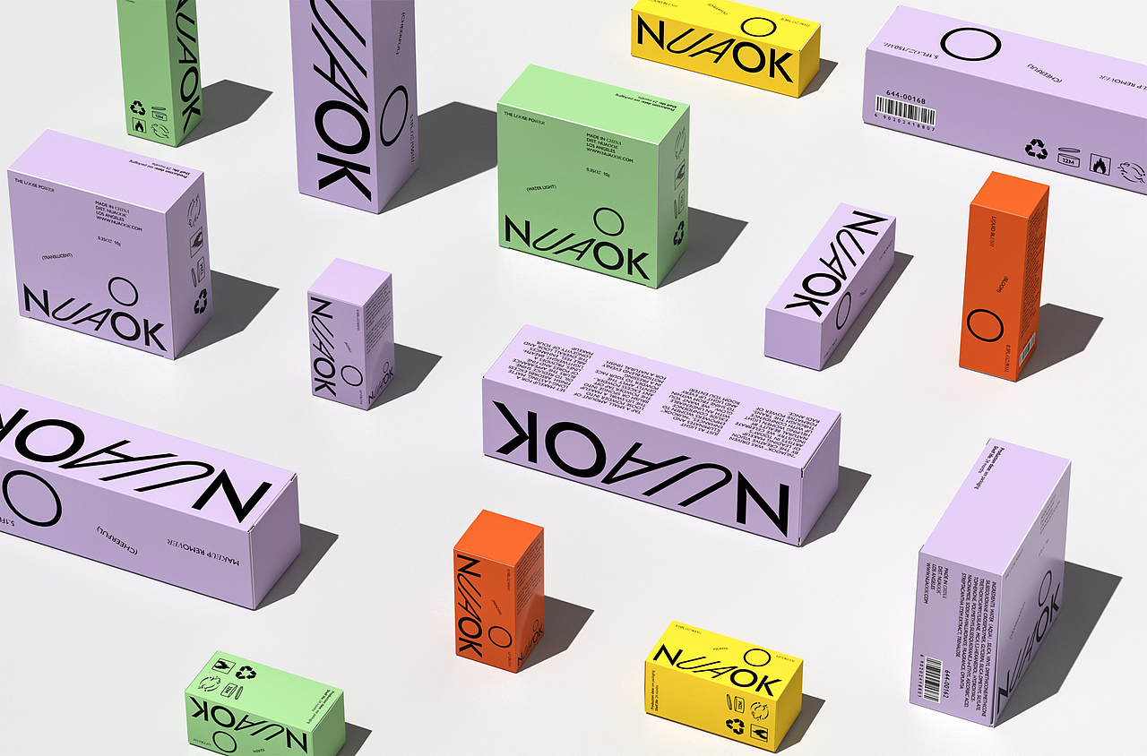 NUAOOK | 日化用品 化妆品 美妆品牌设计 包装设计