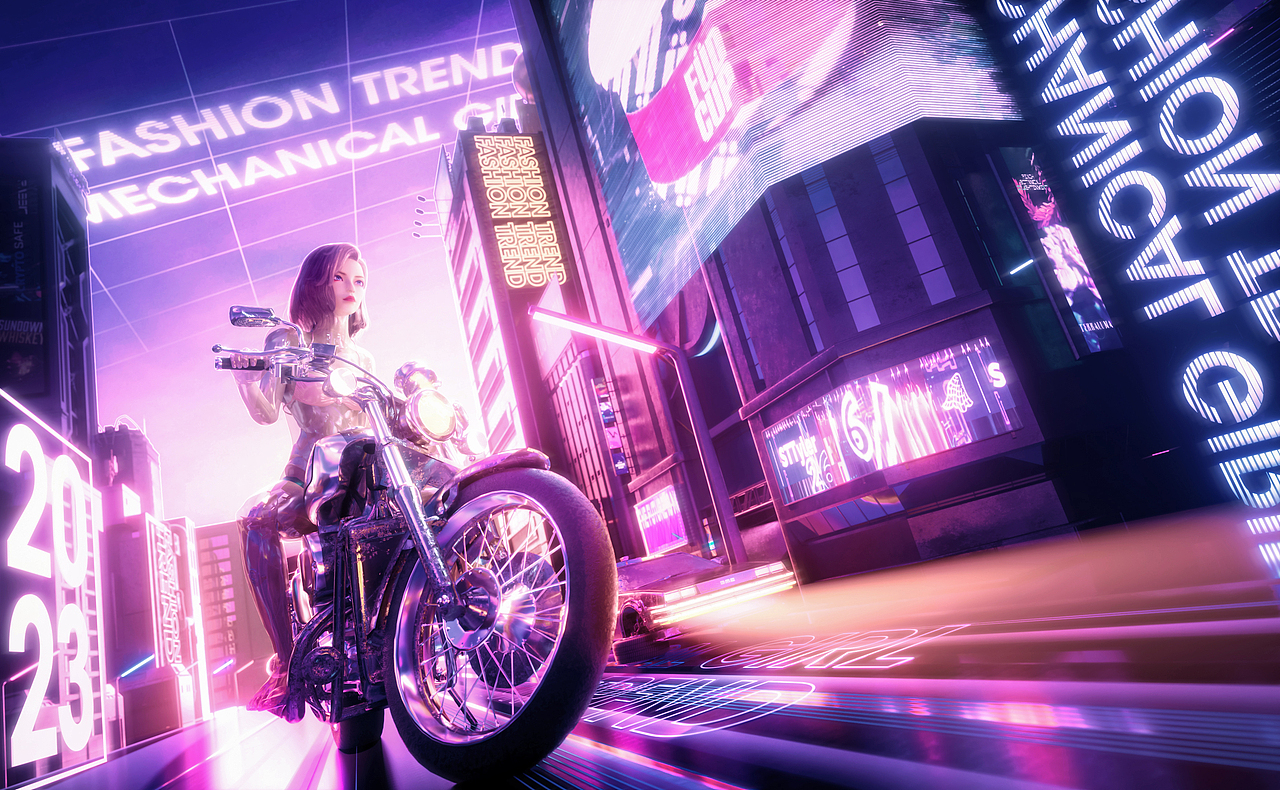 Mechanical girl 机械少女（图ZMzI3NTM0ODg4） - 其他三维 - 站酷设计师魔王打酱油原创素材 - 站酷ZCOOL