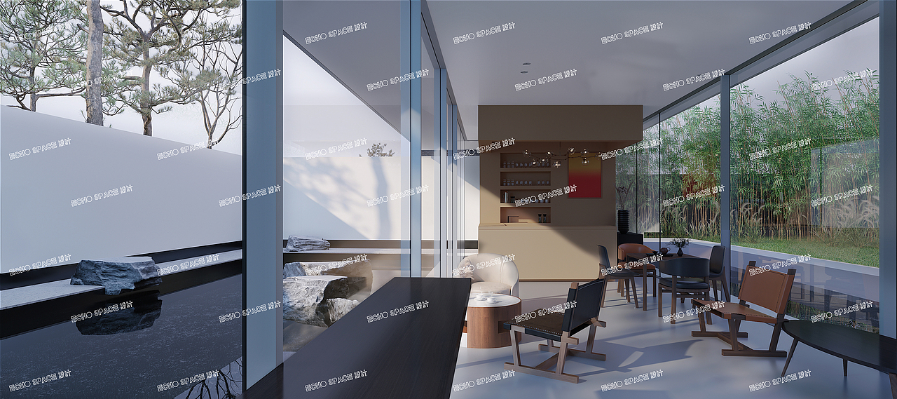 效果图实景临摹练习