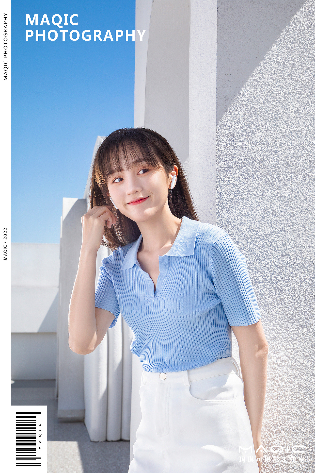 闪魔E03蓝牙运动耳机——产品模特图拍摄