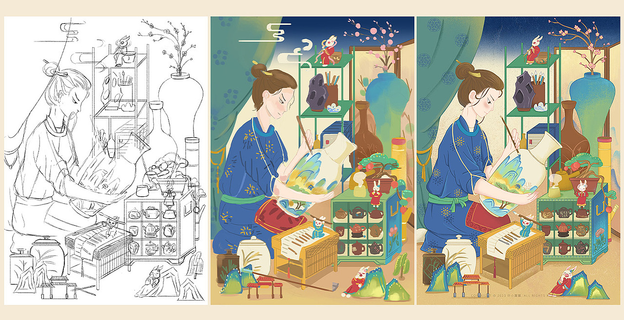 做建水紫陶的手工艺人