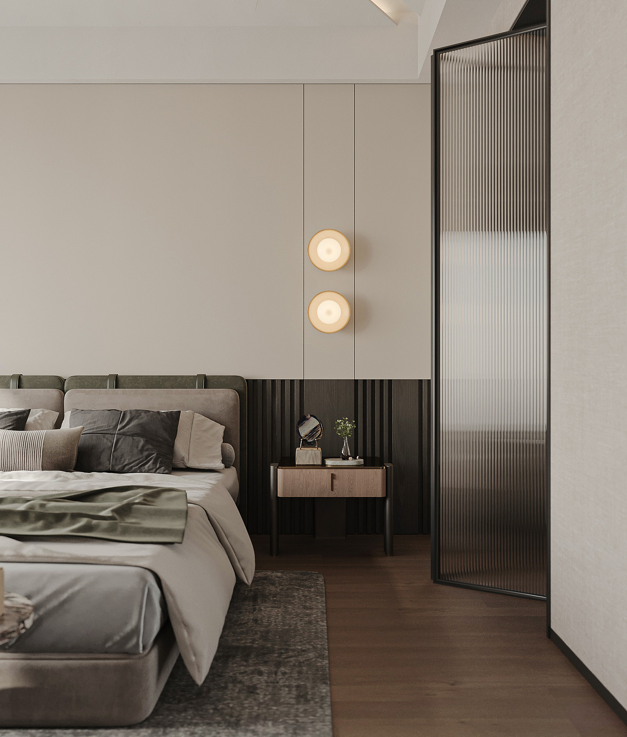 奶油轻奢效果图制作