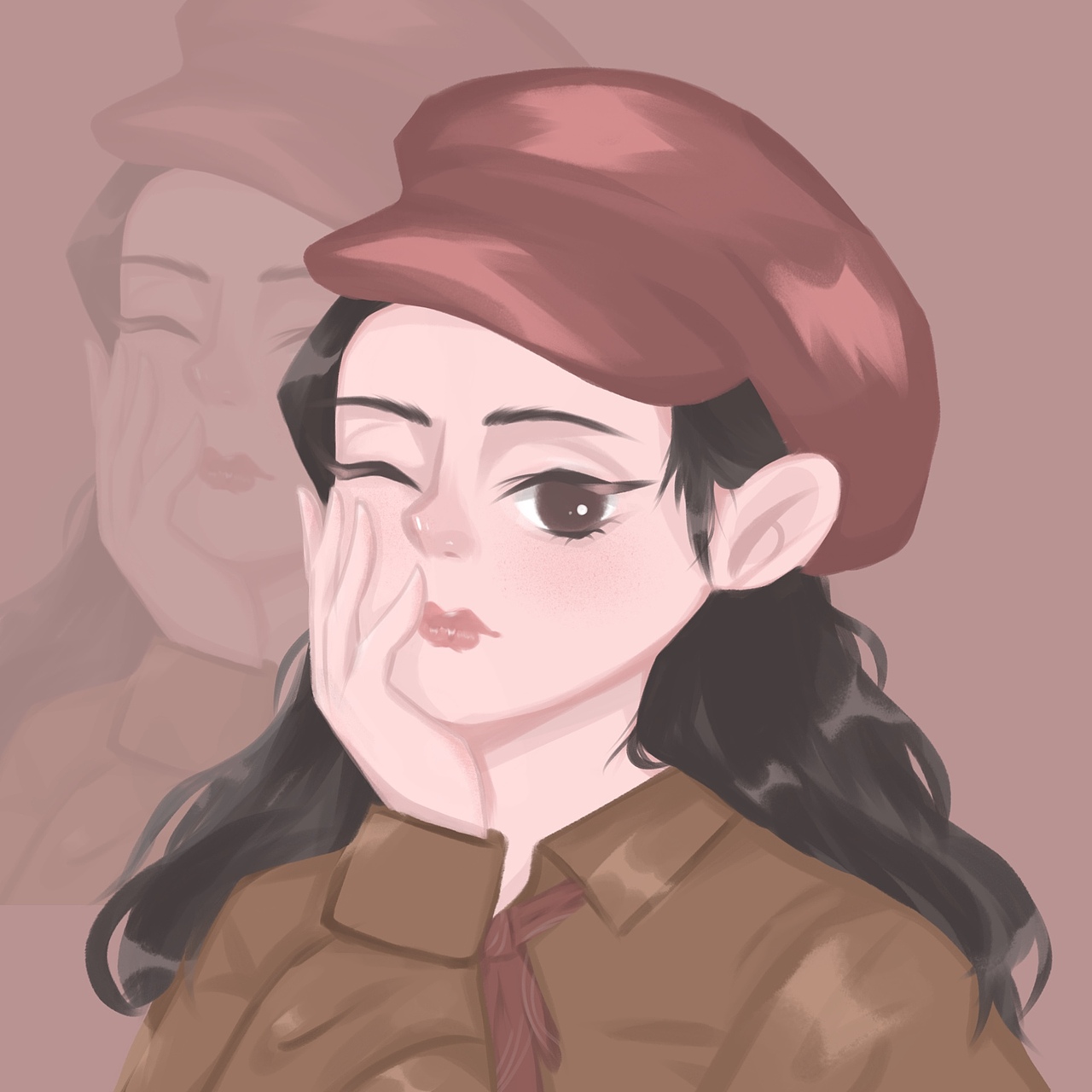 美少女头像（图ZMjk4ODYwMjI4） - 艺术插画 - 站酷设计师TAELLY糖豆炒栗子原创素材 - 站酷ZCOOL