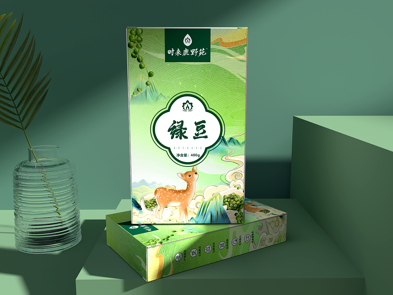 鹿野苑农产品包装设计（图ZMzI2ODIyODQ0） - 包装 - 站酷设计师zqichao原创素材 - 站酷ZCOOL