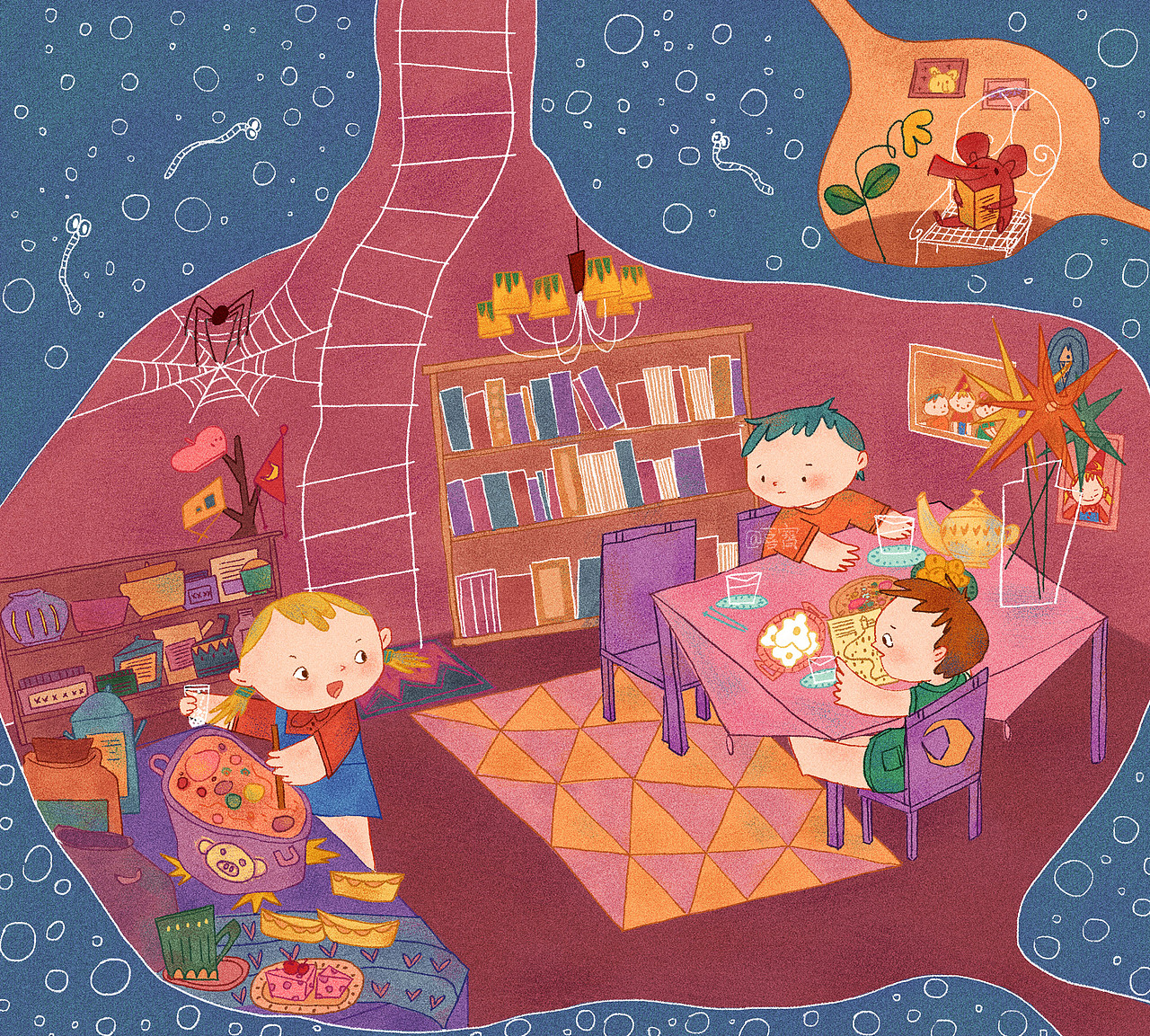 2022年插画合集（图ZMzI2NTY3MDYw） - 儿童插画 - 站酷设计师喜宝的画原创素材 - 站酷ZCOOL