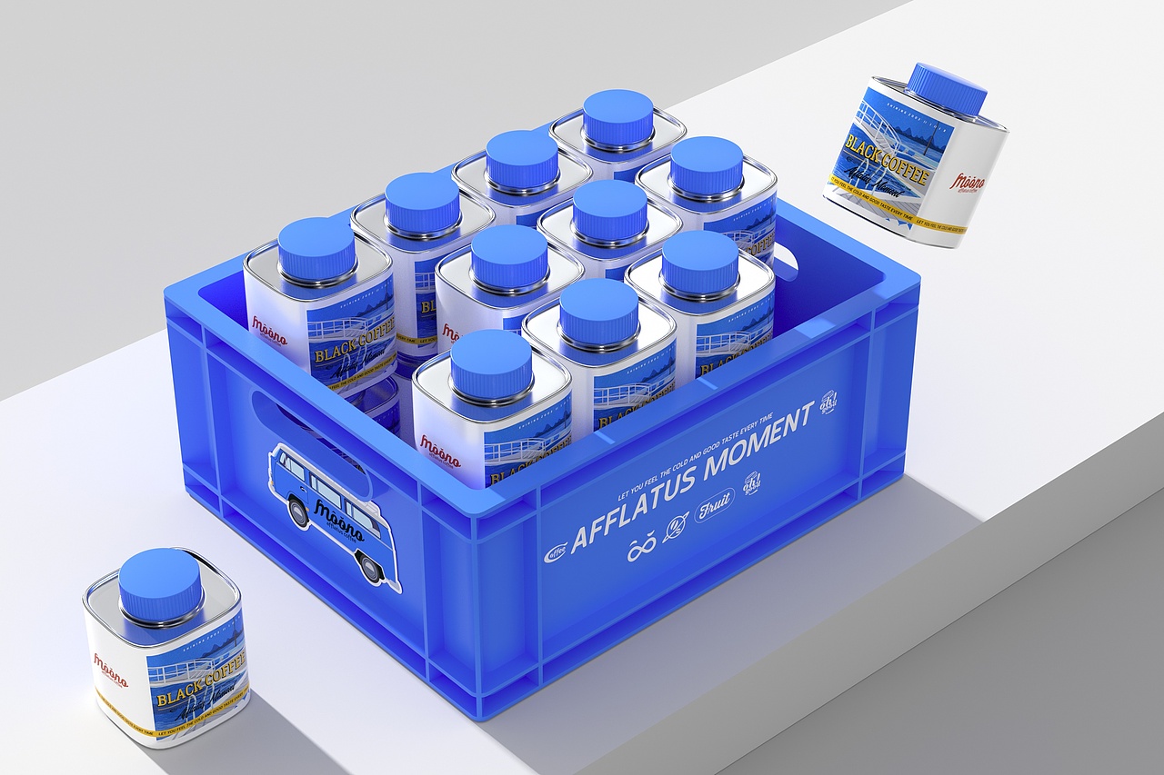 Moono咖啡品牌-餐饮策略视觉设计