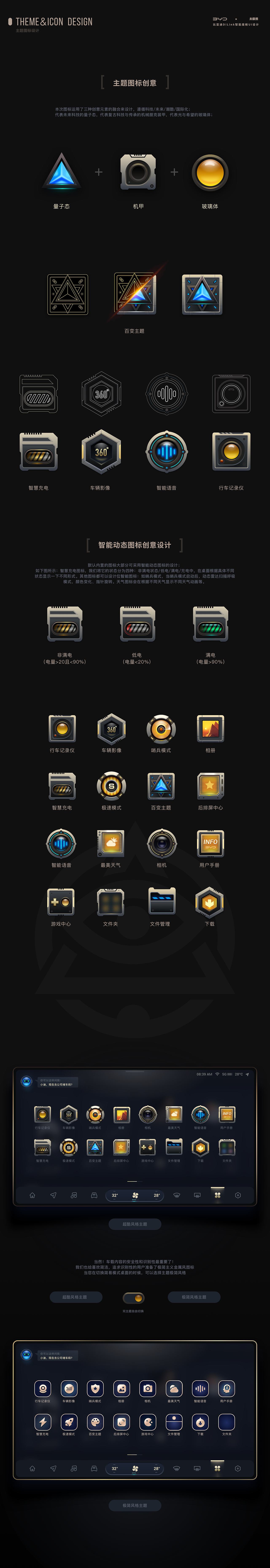 破晓 | 比亚迪智能座舱UI创意设计（图ZMzA0MDAxODU2） - 软件界面 - 站酷设计师Taijixiong原创素材 - 站酷ZCOOL