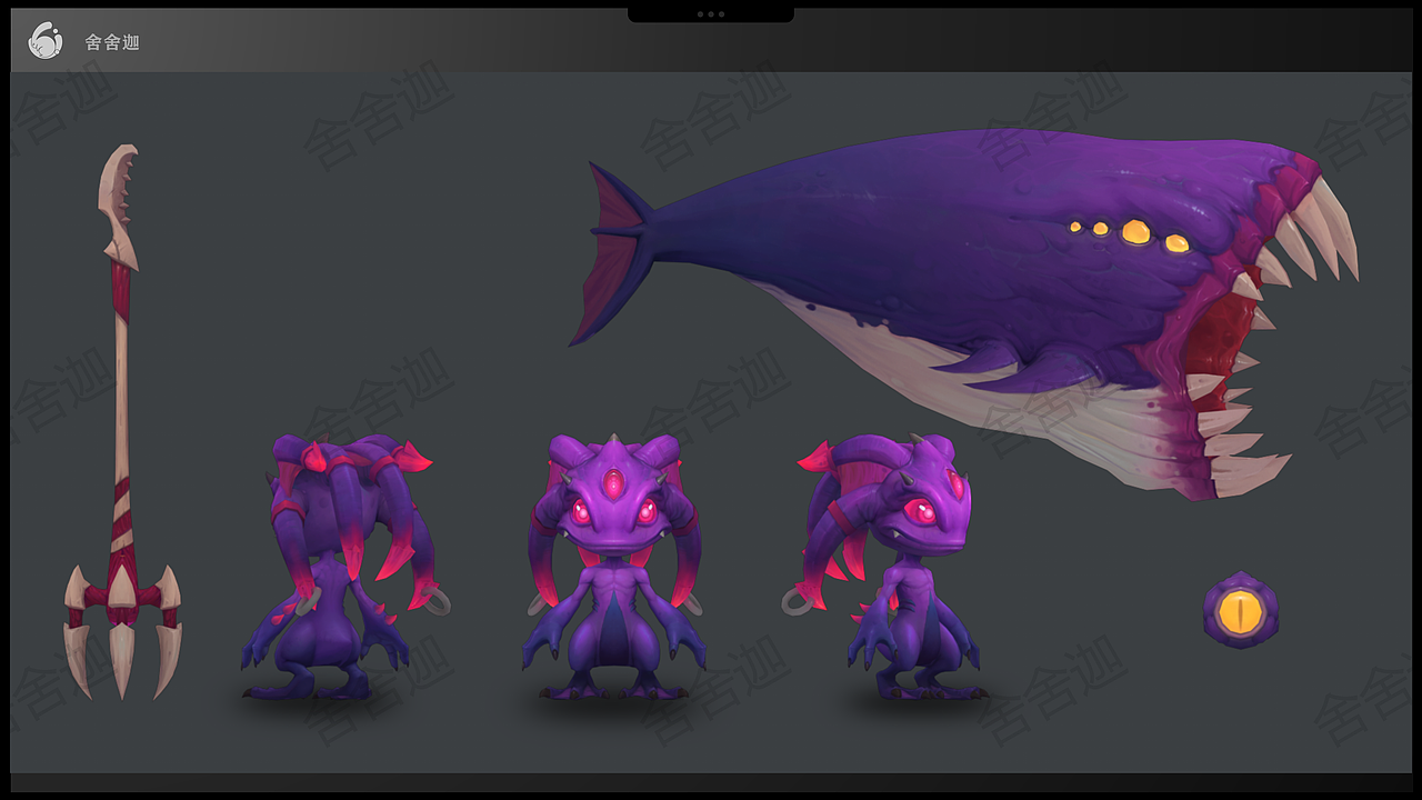 【手绘】3D角色建模