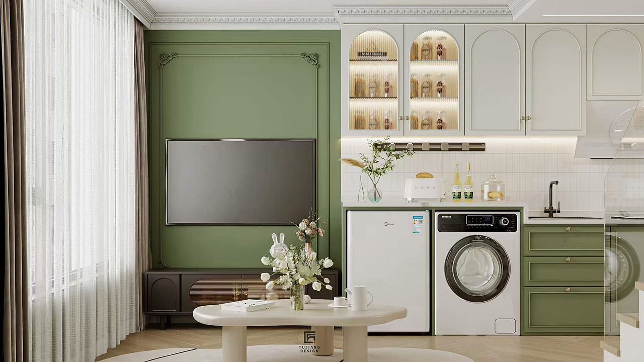 法式奶油设计案例 | 一半浪漫 一半温馨