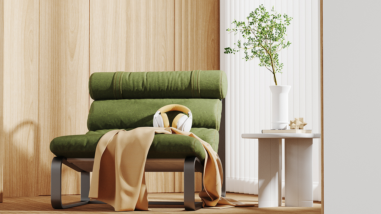 【KEYSHOT渲染】光影小场景练习