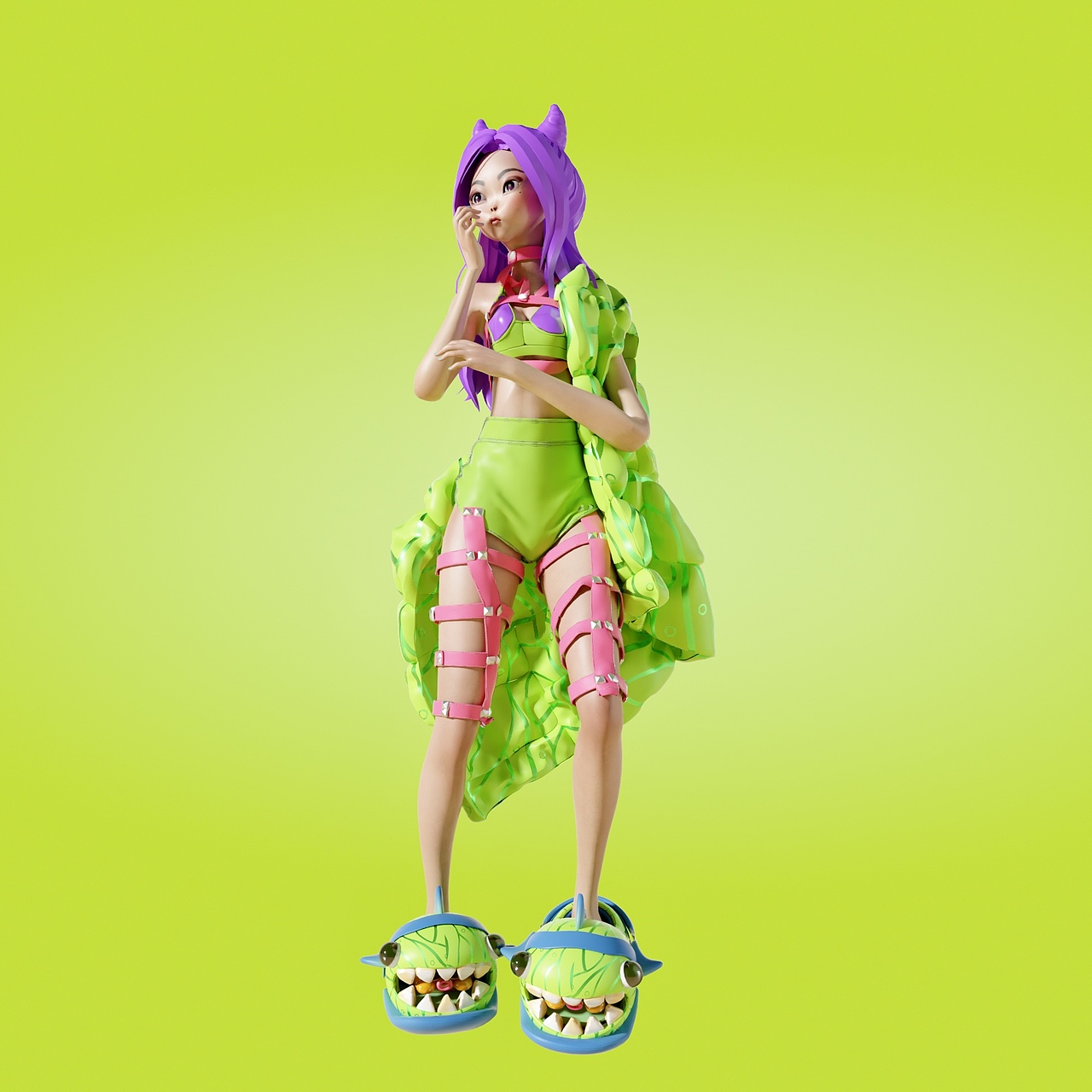 FG X FG Art shoes NFT（图ZMzExMTU0NDYw） - 人物/生物 - 站酷设计师小狮唬原创素材 - 站酷ZCOOL