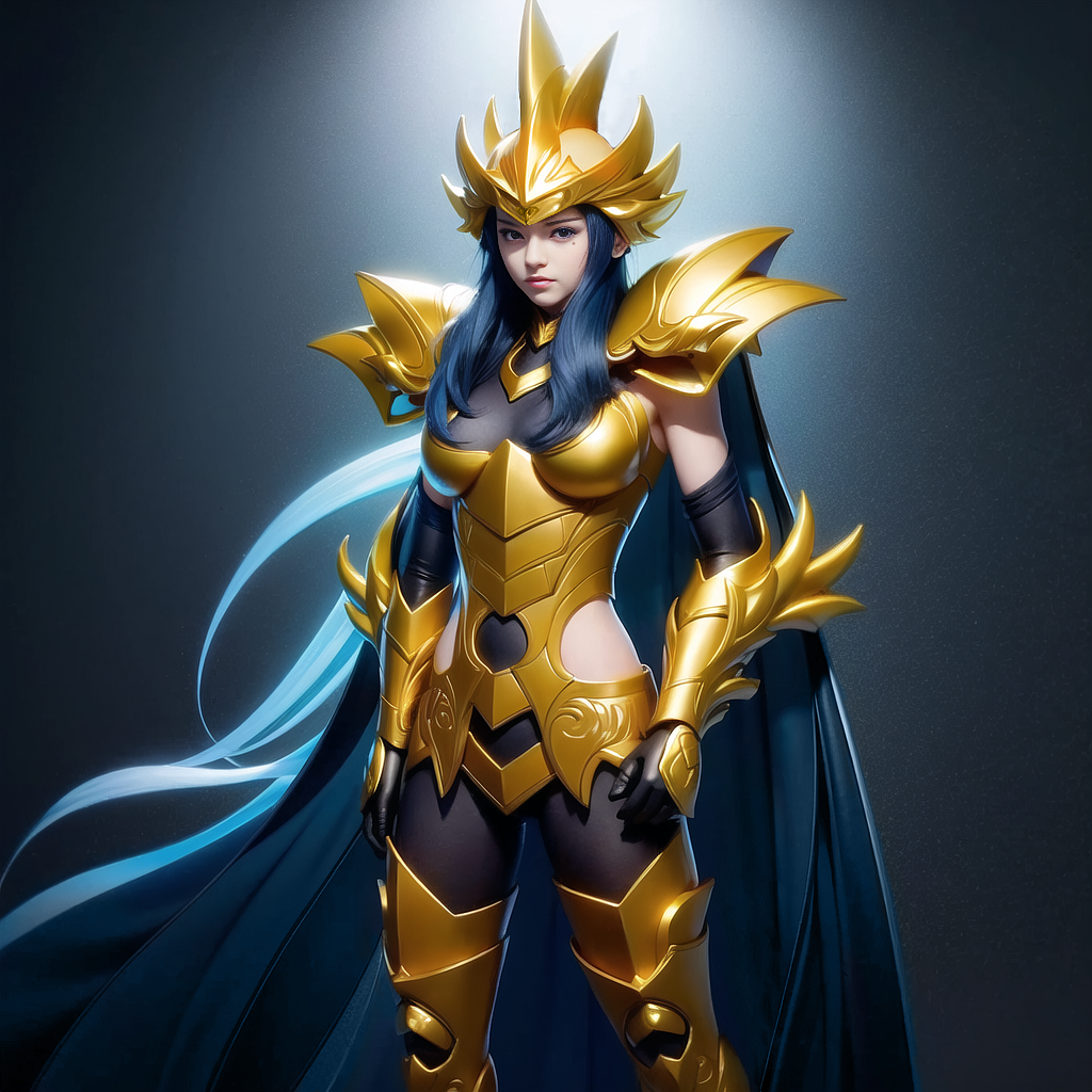 AI女圣斗士（图ZMzY2OTk5NDky） - 其他动漫 - 站酷设计师毕亦冰原创素材 - 站酷ZCOOL