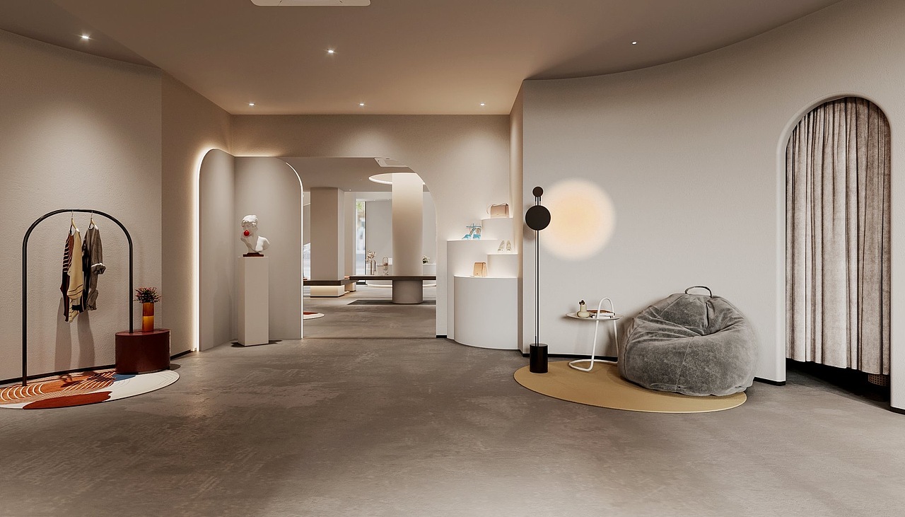 诧寂风格服装店