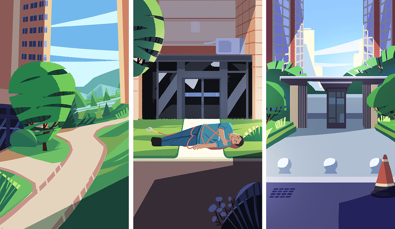 分享一些工作中用到的绘画场景参考