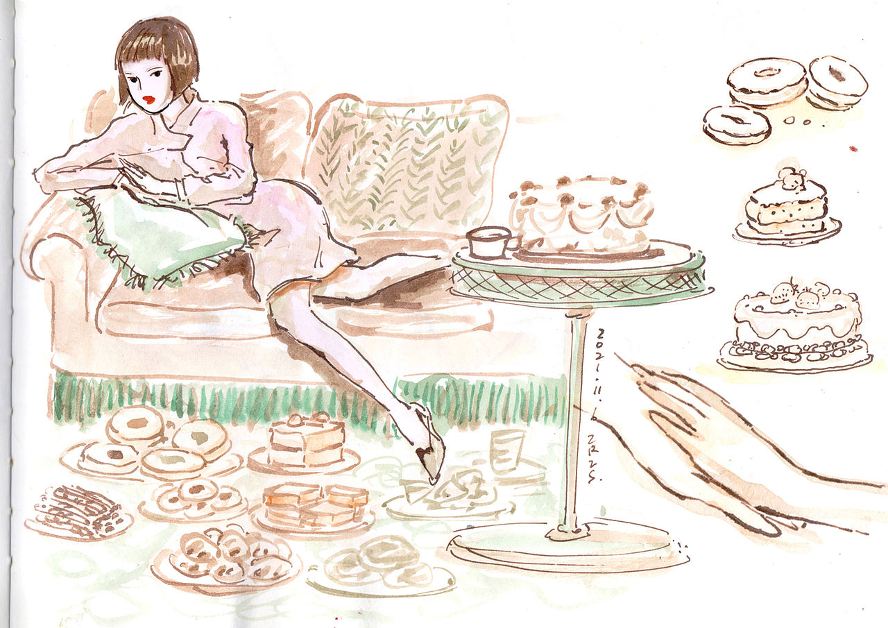 三月碎片（图ZMzM1MDE0NjI0） - 儿童插画 - 站酷设计师抱抱小枕头原创素材 - 站酷ZCOOL