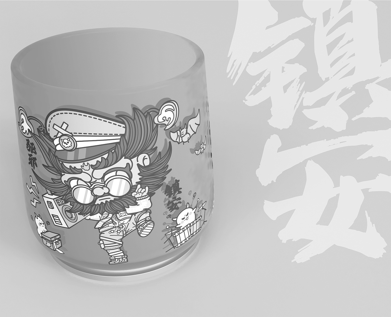 钟馗衍生插图（图ZMzA0MDQzNDYw） - 商业插画 - 站酷设计师_Powerbone原创素材 - 站酷ZCOOL