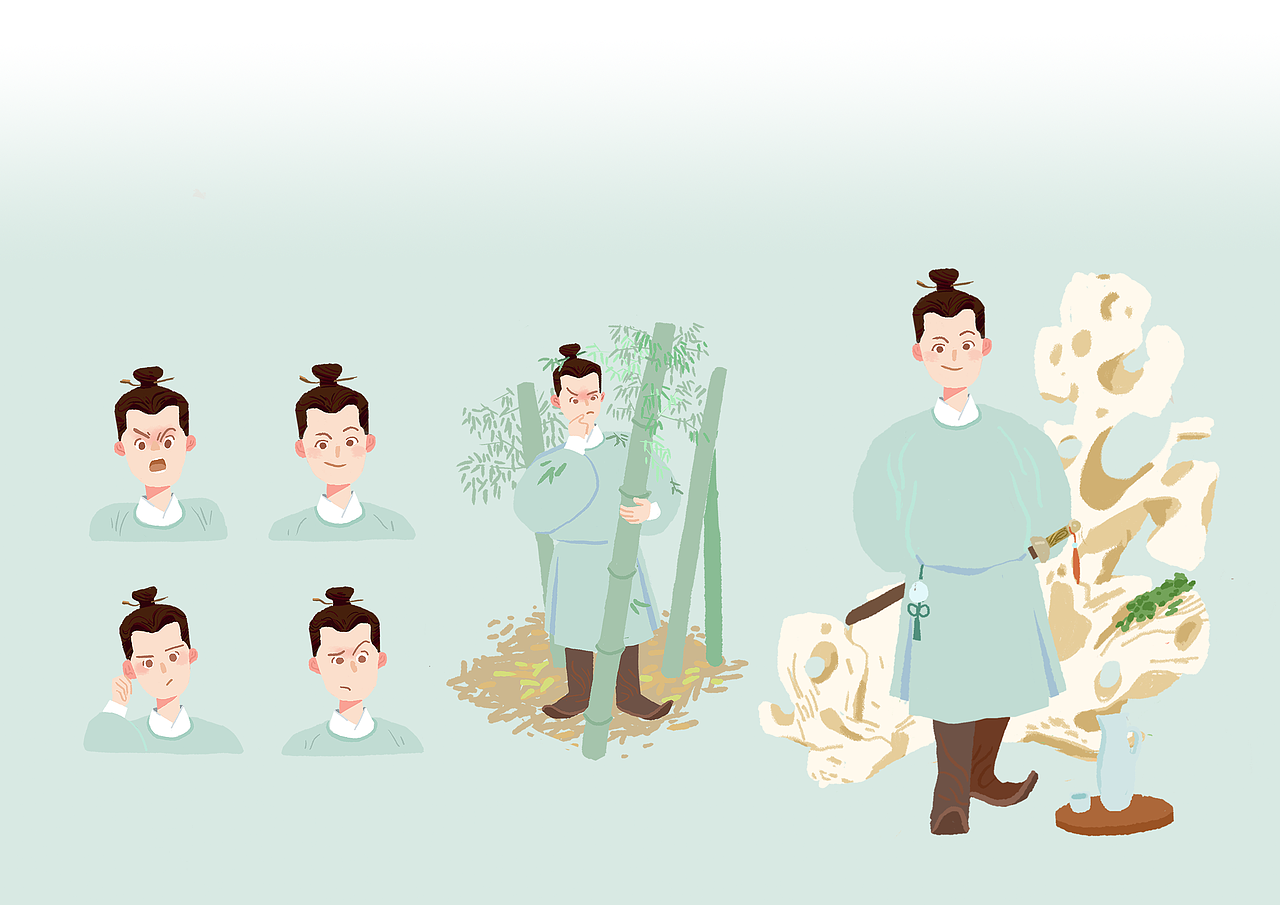 ip设计青年王阳明