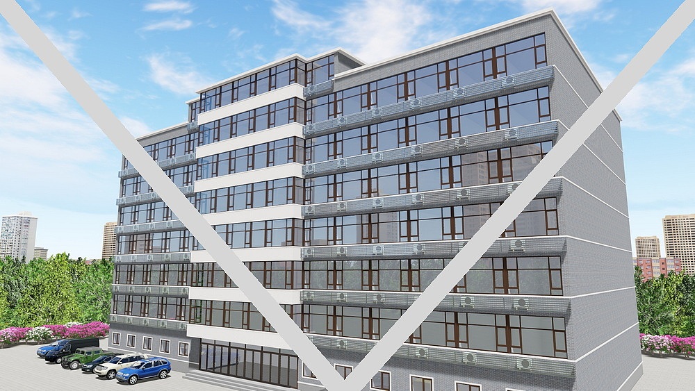 建筑门窗外观效果图F1278