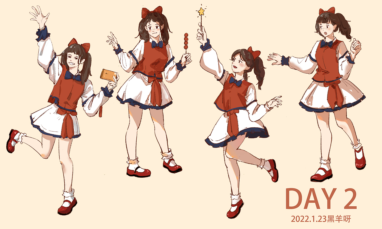 【人物隔日涂】1-25（图ZMjk5Nzg4NjY0） - 创作习作 - 站酷设计师黑羊呀原创素材 - 站酷ZCOOL