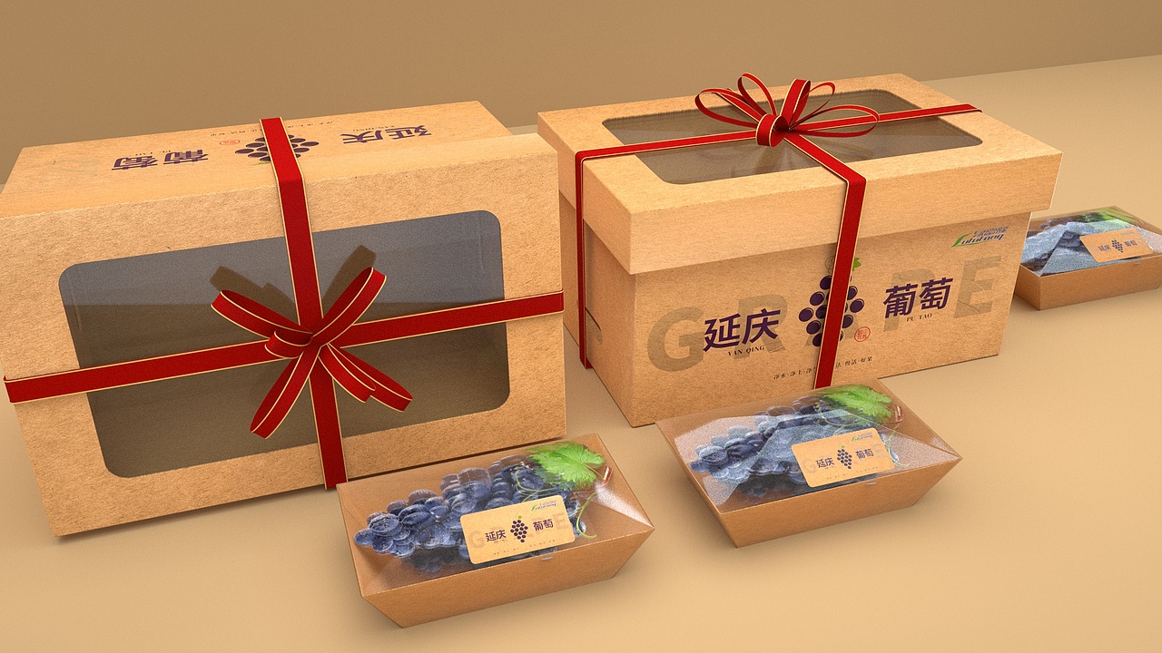 延庆的苹果包装设计