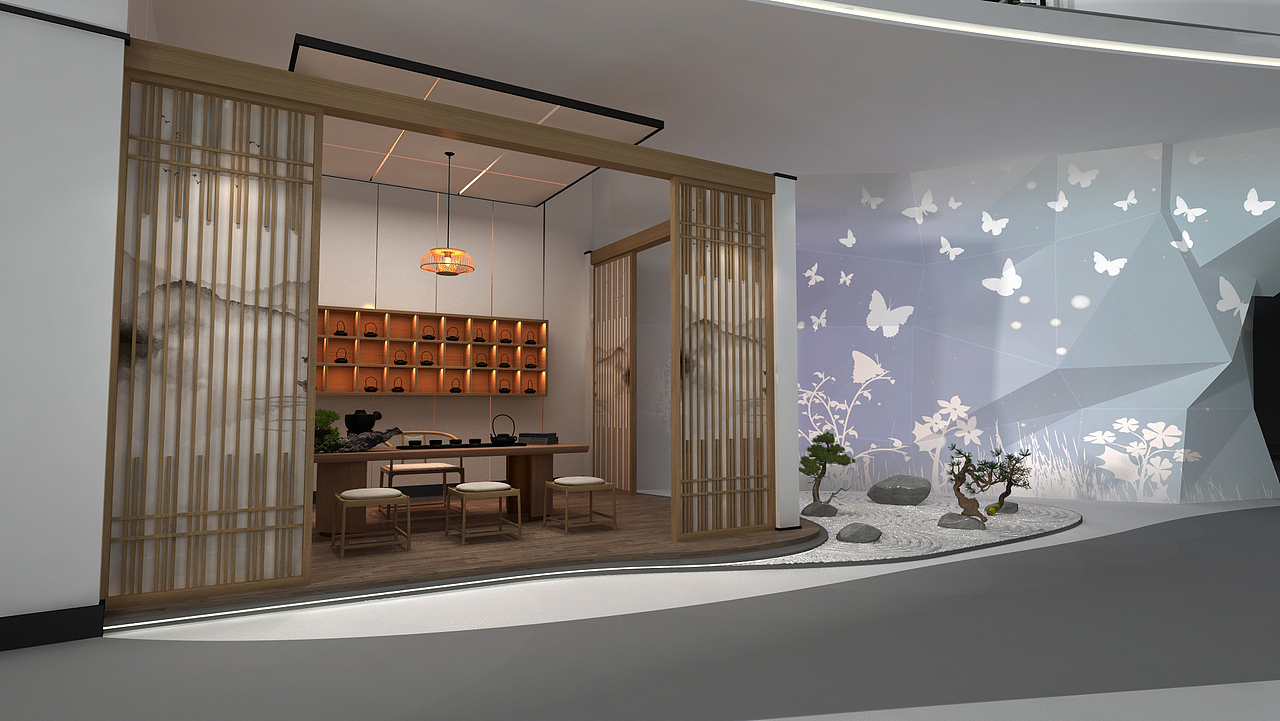 太原植物园-盆景馆（图ZMzA1MDEwMTA4） - 展陈设计 - 站酷设计师以太文化设计原创素材 - 站酷ZCOOL