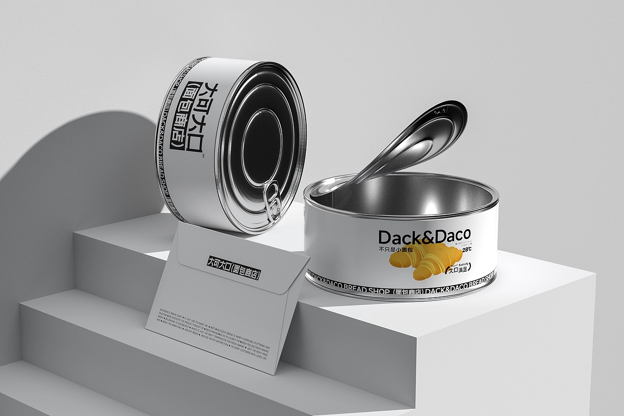 大可大口面包商店-餐饮策略视觉设计