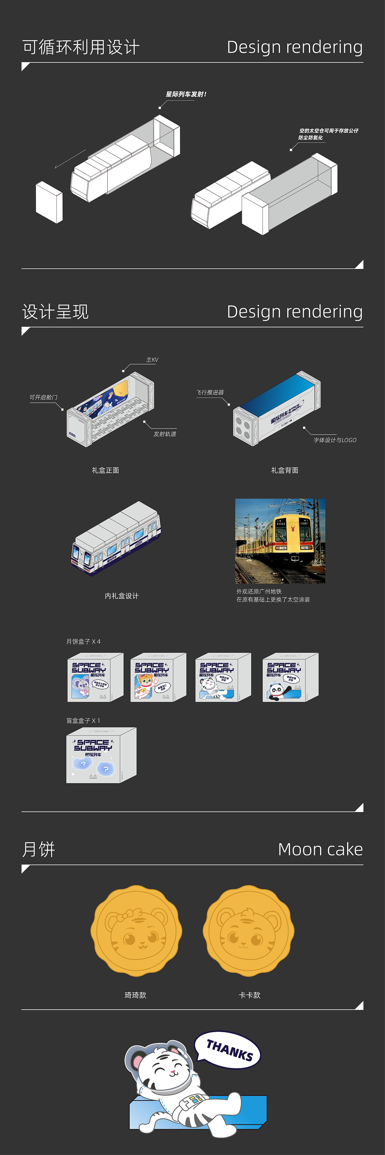 中秋礼盒丨星际列车 Space Subway（图ZMzEwMjE4NzI4） - 包装 - 站酷设计师CHEN鑫原创素材 - 站酷ZCOOL