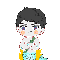 人鱼Merman（图ZMzEwNTUyOTY4） - 网络表情 - 站酷设计师Merman云端原创素材 - 站酷ZCOOL